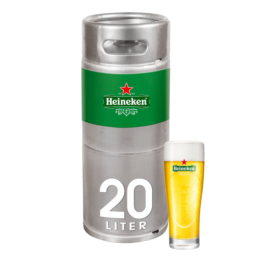 Heineken fust 20L (100 bier)